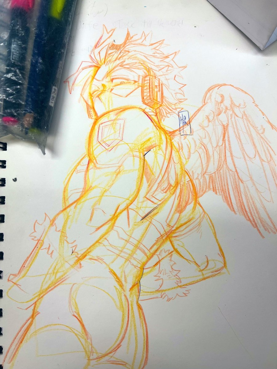 Hopahopa88's tweet photo. Class hawks doodle https://t.co/843kmRrUXk