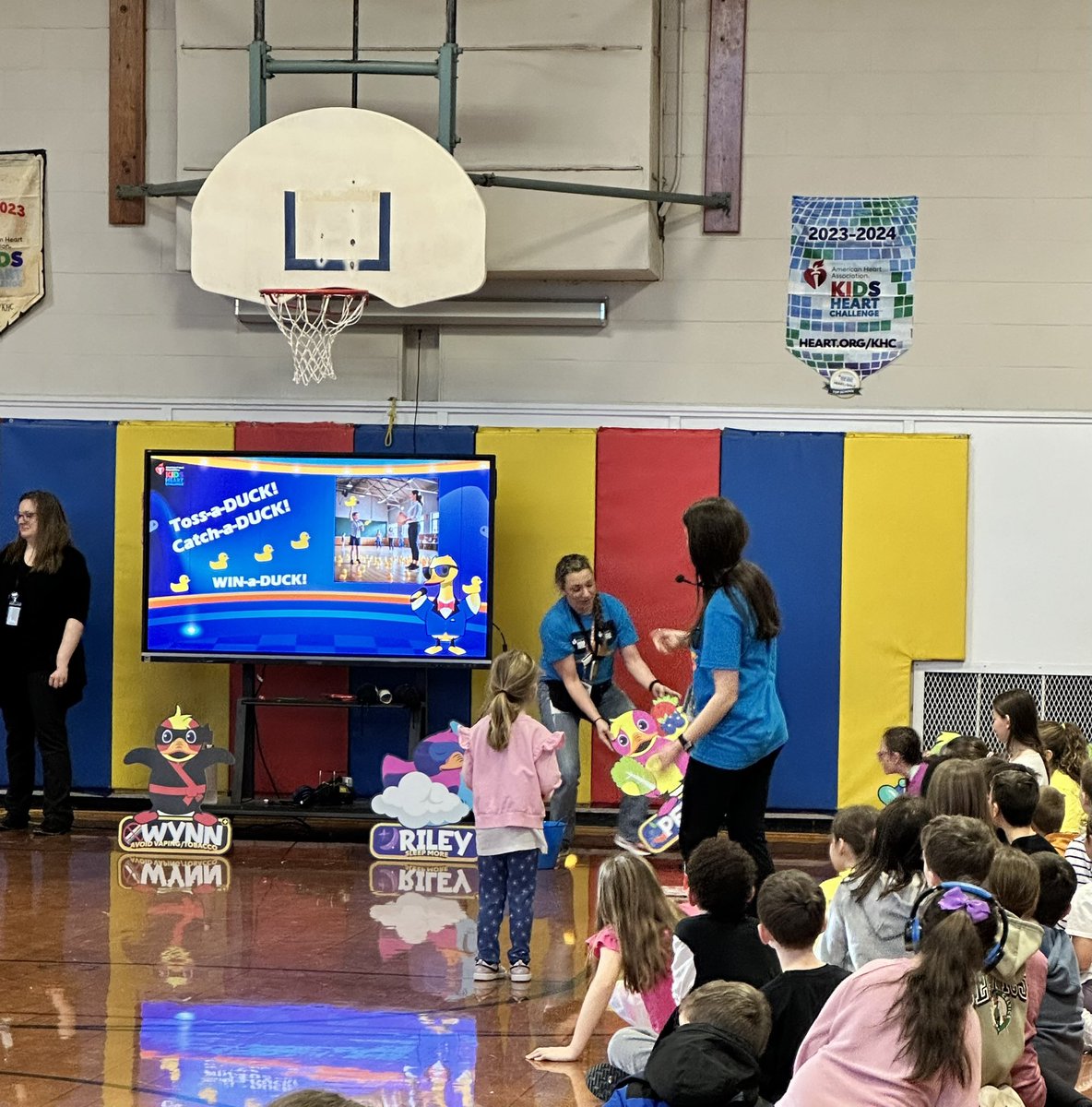 Kids Heart Challenge Kickoff! Nice work Ms Maloney! <a href="/MsMaloney_PE/">Erin</a> <a href="/msterlagamusic/">Samantha Terlaga</a> <a href="/tlkaufmann/">Trisha Kaufmann</a> <a href="/ArgeropoulosNH/">Peter Argeropoulos</a> <a href="/NASHUASCHOOLS/">NashuaSchools</a> <a href="/mariojandrade/">Mario J. Andrade</a> <a href="/KidsHeartChall/">Kids Heart Challenge</a> #OneNashua #Nashuaproud