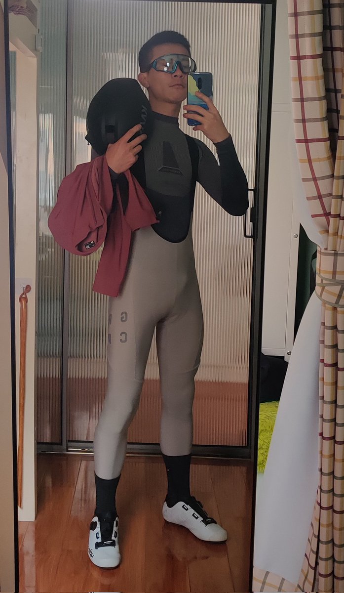 新年好天气新衣服骑1️⃣圈😁