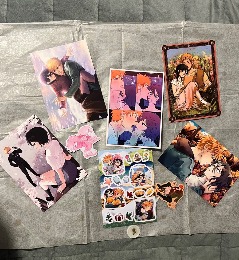 Thank you to all the incredibly talented ichirukis who put together this beautiful zine ❤️
Every piece is absolutely gorgeous! <a href="/ichirukizine/">IchiRuki Zine Vol 2 💜 🧡 Complete</a>