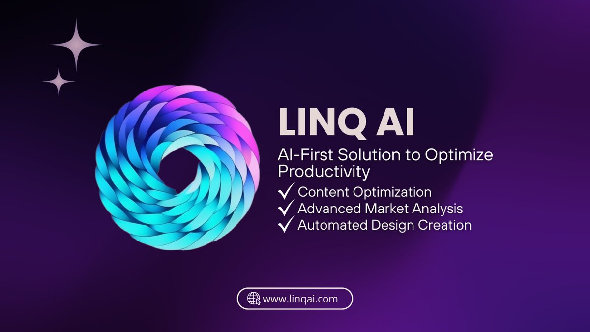 zkreum's tweet image. Traditional business processes are slow, repetitive, and lack precision.

At @linq_ai , they’re transforming how businesses operate with AI-first solutions for smarter, faster, and more scalable results, powered by AI agents and blockchain integration.

#LinqAI #AIRevolution 🧵👇