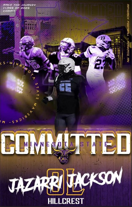110% COMITTED🤍💜<a href="/MinnStFootball/">Minnesota State Football</a>