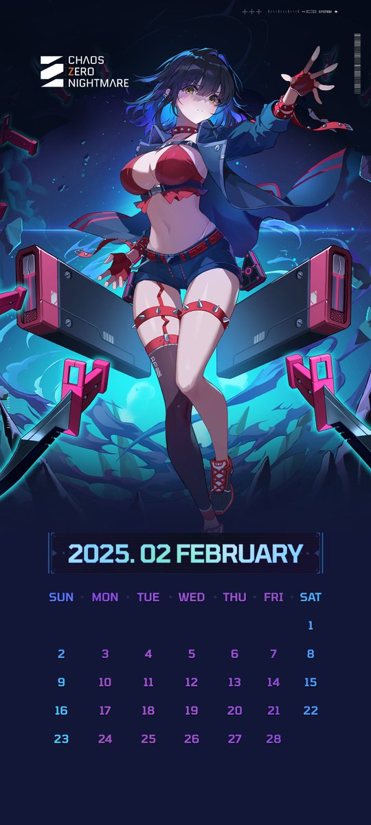 ◤February #Calendar #Wallpaper ◢

Have a fabulous February with #Tressa!

#CHAOSZERONIGHTMARE #CZN #ChaosZeroNightmare