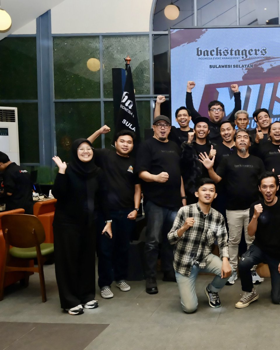 ikoMd's tweet photo. 22 event owner / pemilik usaha jasa event organizer kembali melebur diri menjadi bagian dari Forum Backstagers Indonesia Sulawesi Selatan periode terbaru #makeabetterfuture #backstagers https://t.co/iy60tHJkf2
