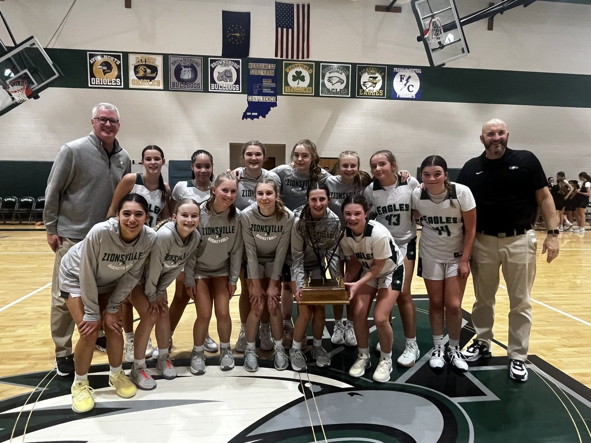 jeremyskura's tweet photo. These 13 girls played their best game of the season in front of a full house.  The Nest will at ZMS for now!
A team won 28-13 and is now 2 - 3 for the season.  
The B team won 36-10!
@ZMS_news @ZionsvilleGBB https://t.co/U3byXagd7q