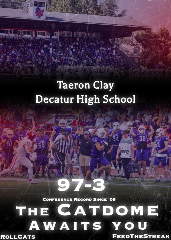 Taeron Clay (@taeronc55) on Twitter photo After great Conversations with <a href="/CoachJVaughan/">Jackson Vaughan</a> <a href="/Coach__Barnes/">Coach Barnes</a> , and a great in school visit from <a href="/CoachSmithCats/">Coach Joseph Smith</a> I’m excited to announce another offer to play at Linfield University🐱!!!
<a href="/CoachMattDHS/">Matthew Vaeena</a> <a href="/CoachUso/">Uso Olivé</a> After great Conversations with <a href="/CoachJVaughan/">Jackson Vaughan</a> <a href="/Coach__Barnes/">Coach Barnes</a> , and a great in school visit from <a href="/CoachSmithCats/">Coach Joseph Smith</a> I’m excited to announce another offer to play at Linfield University🐱!!!
<a href="/CoachMattDHS/">Matthew Vaeena</a> <a href="/CoachUso/">Uso Olivé</a>