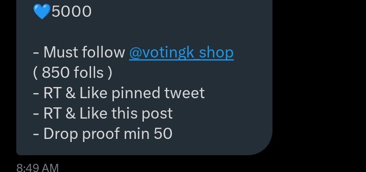 UPICK RT DEAL FOR #ENHYPEN

💙5000 

- Must follow <a href="/votingk_shop/">VotingK-Shop - UPICK</a> ( 850 folls )
- RT &amp; Like pinned tweet
- RT &amp; Like this post 
- Drop proof min 50

⏰ until 20.00 WIB/22.00 KST