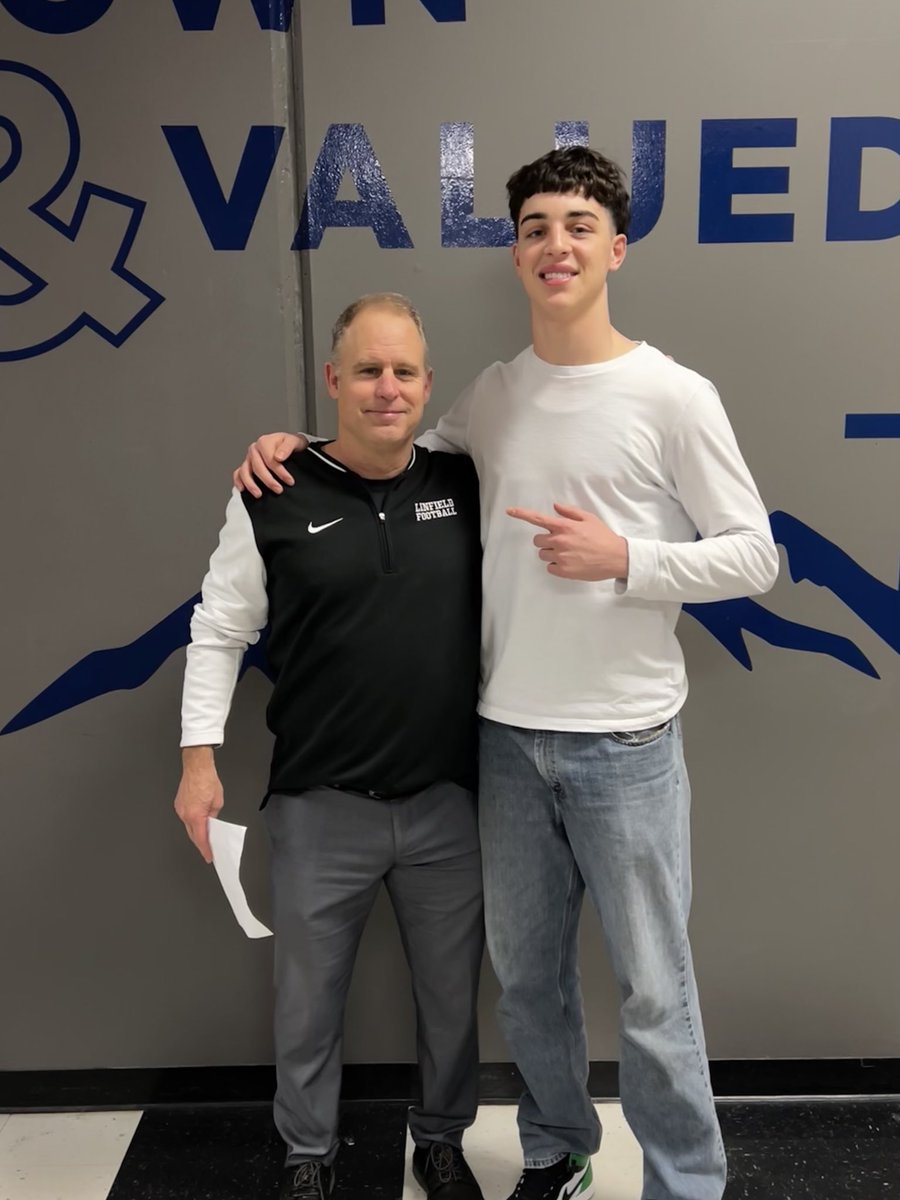 Grant Johnson (@grant16_) on Twitter photo After a great meeting with <a href="/CoachSmithCats/">Coach Joseph Smith</a> I am blessed to receive an offer to play football at Linfield University @LinFB 🟣⚪️
<a href="/CoachJVaughan/">Jackson Vaughan</a> <a href="/Adin_wolf13/">Adin Wolf</a> <a href="/DevinSn67922735/">Devin Snyder</a> <a href="/gurr__michael/">GURR</a> After a great meeting with <a href="/CoachSmithCats/">Coach Joseph Smith</a> I am blessed to receive an offer to play football at Linfield University @LinFB 🟣⚪️
<a href="/CoachJVaughan/">Jackson Vaughan</a> <a href="/Adin_wolf13/">Adin Wolf</a> <a href="/DevinSn67922735/">Devin Snyder</a> <a href="/gurr__michael/">GURR</a>