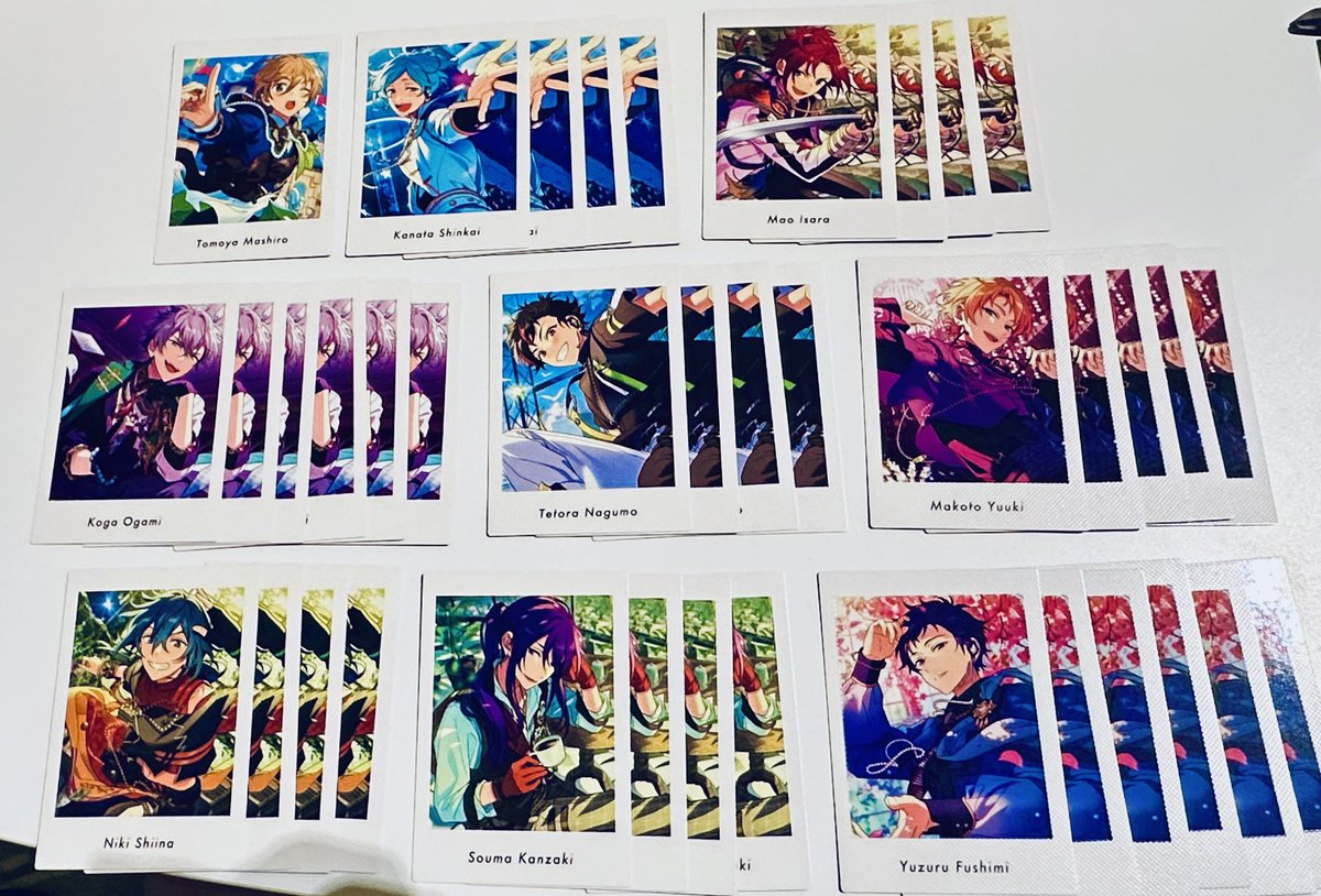mqd46_5y's tweet photo. 【交換】あんスタ ぱしゃっつ  P.A.shots!! Vol.5 Action

譲⇒画像参照

求⇒朔間零、巴日和

🌸郵送発送のみ
お気軽にお声かけ下さい✨️ https://t.co/GdLAsktcx0