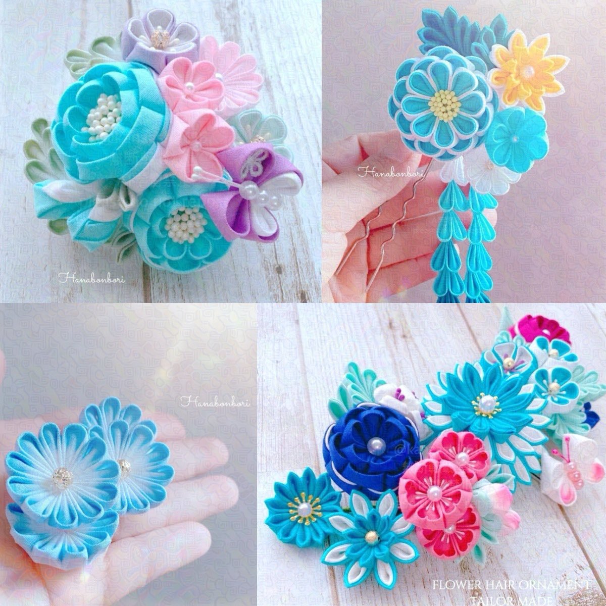 彩*つまみ細工 ❀ オーダーメイド随時受付中。お気軽にご相談 彩*つまみ細工 ❀ オーダーメイド随時受付中。お気軽にご相談