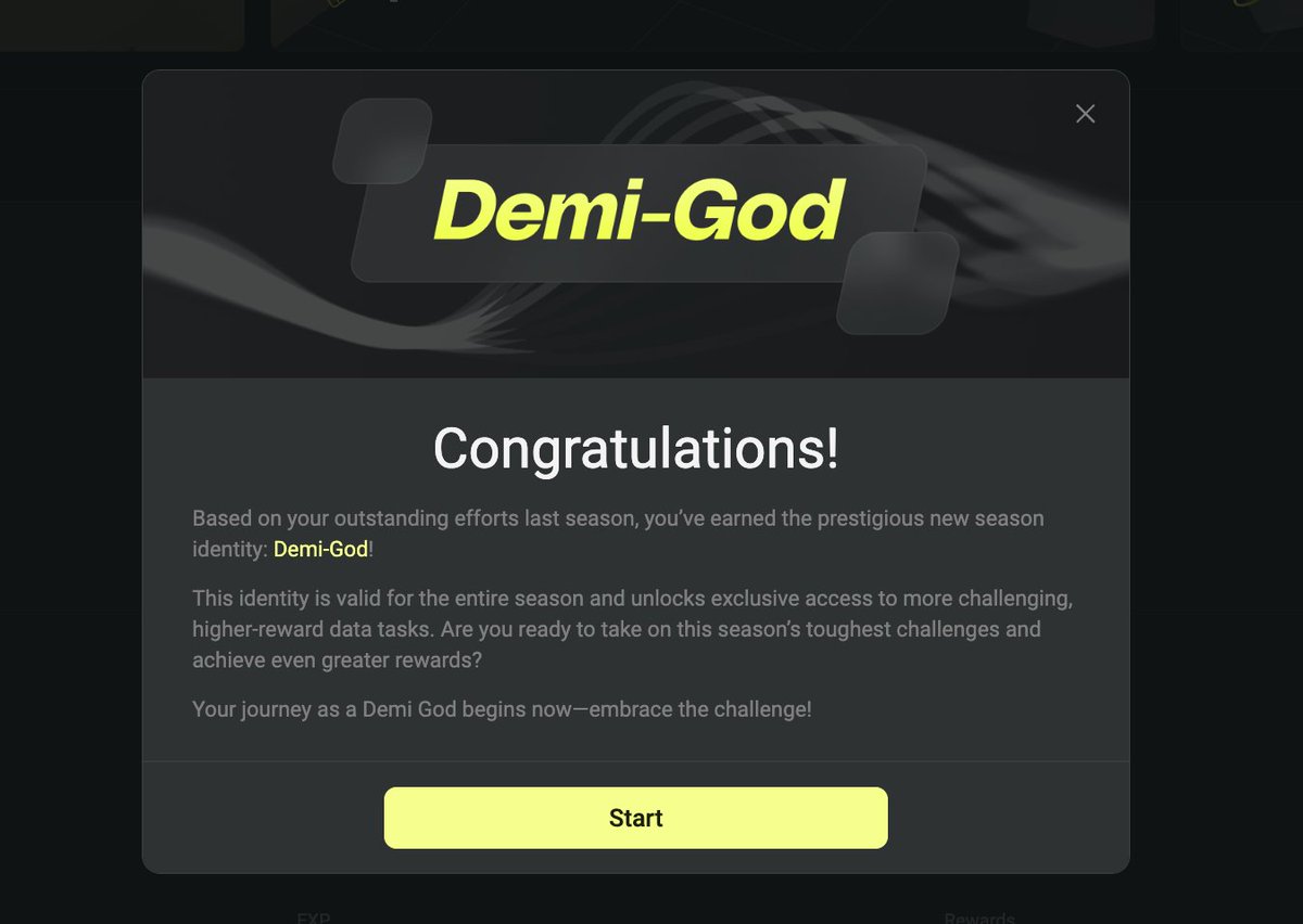 Where are all my Demi-Gods at? 🙋‍♂️