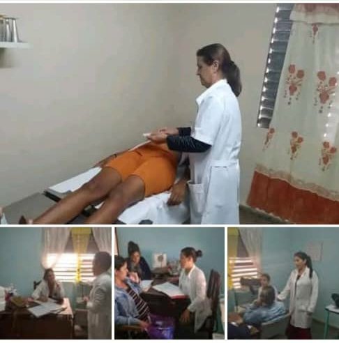 🥼|Equipos de profesionales del PAMI pertenecientes a nuestra institución y el municipio #PinardelRío,  realizan la evaluación integral de gestantes y lactantes del Policlínico Luis Augusto Turcios Lima. 

#CubaPorLaVida 🇨🇺 #PinarXNuevasVictorias 💚
