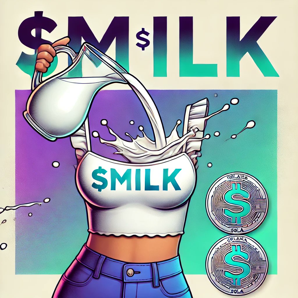 MilkAIcoin's tweet photo. @orangie @potionalpha $MILK Coin launching soon...... https://t.co/uIU6xl48OF