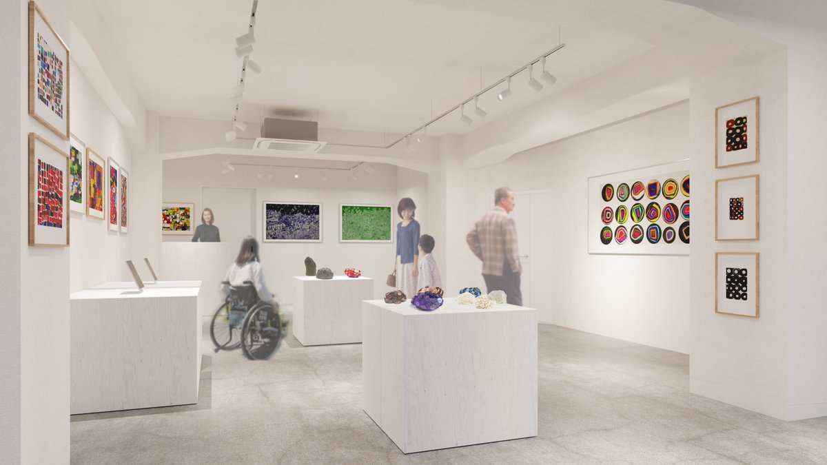 heralbony's tweet photo. 【関東初の常設店舗が開店！】ヘラルボニー初の都内常設店舗「HERALBONY LABORATORY GINZA」が3月15日（土）オープン決定！

銀座を舞台にし、ブランドショップ、ギャラリーで異彩を放つ作家や作品と皆様との出会いを創ります。

作家のアトリエスペースを常設し、創作活動に触れる機会が当たり前にそこにある景色を、日本の中心に作り出していく。そんな出会いを通して、障害に対する価値観が変わる瞬間を直接体感していただける場が「LABORATORY」です。

新しい時代の豊かさ、新しいラグジュアリーを「再定義」する場所に。

2025年春、新たな一歩にぜひご期待ください。
皆さまのお越しを心からお待ちしております。