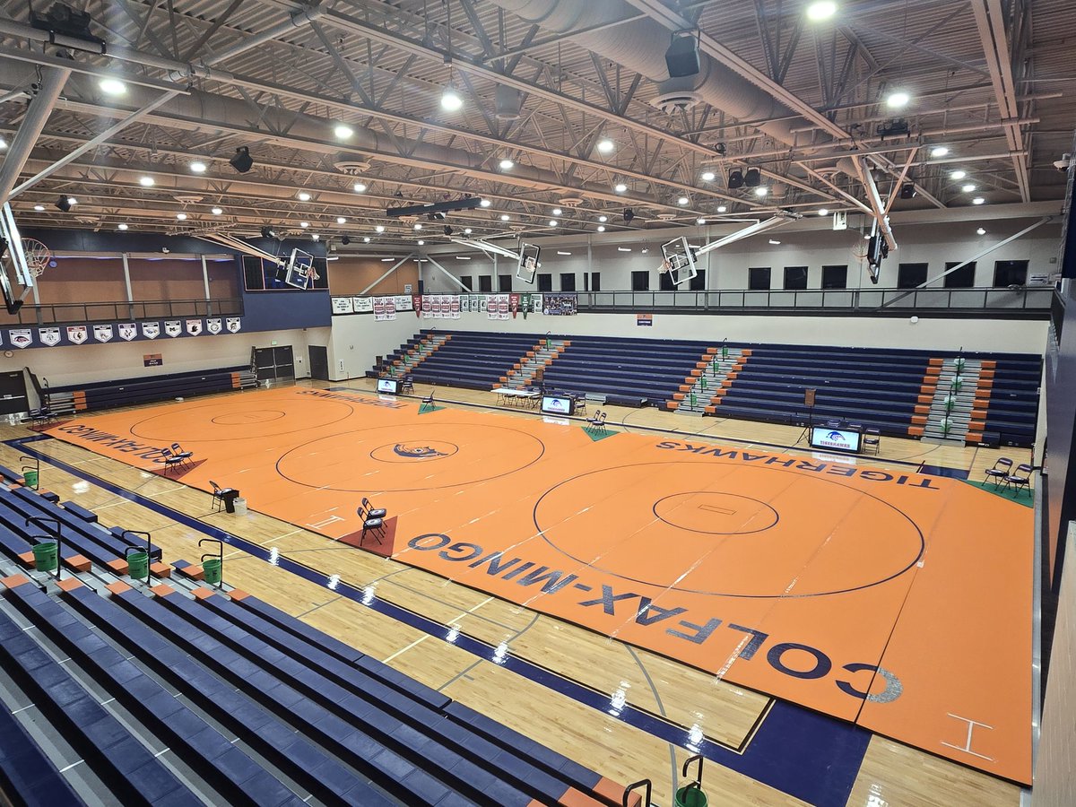 We're ready to host regionals tomorrow! <a href="/IGHSAU/">IGHSAU</a> <a href="/IAwrestle/">IAwrestle</a>