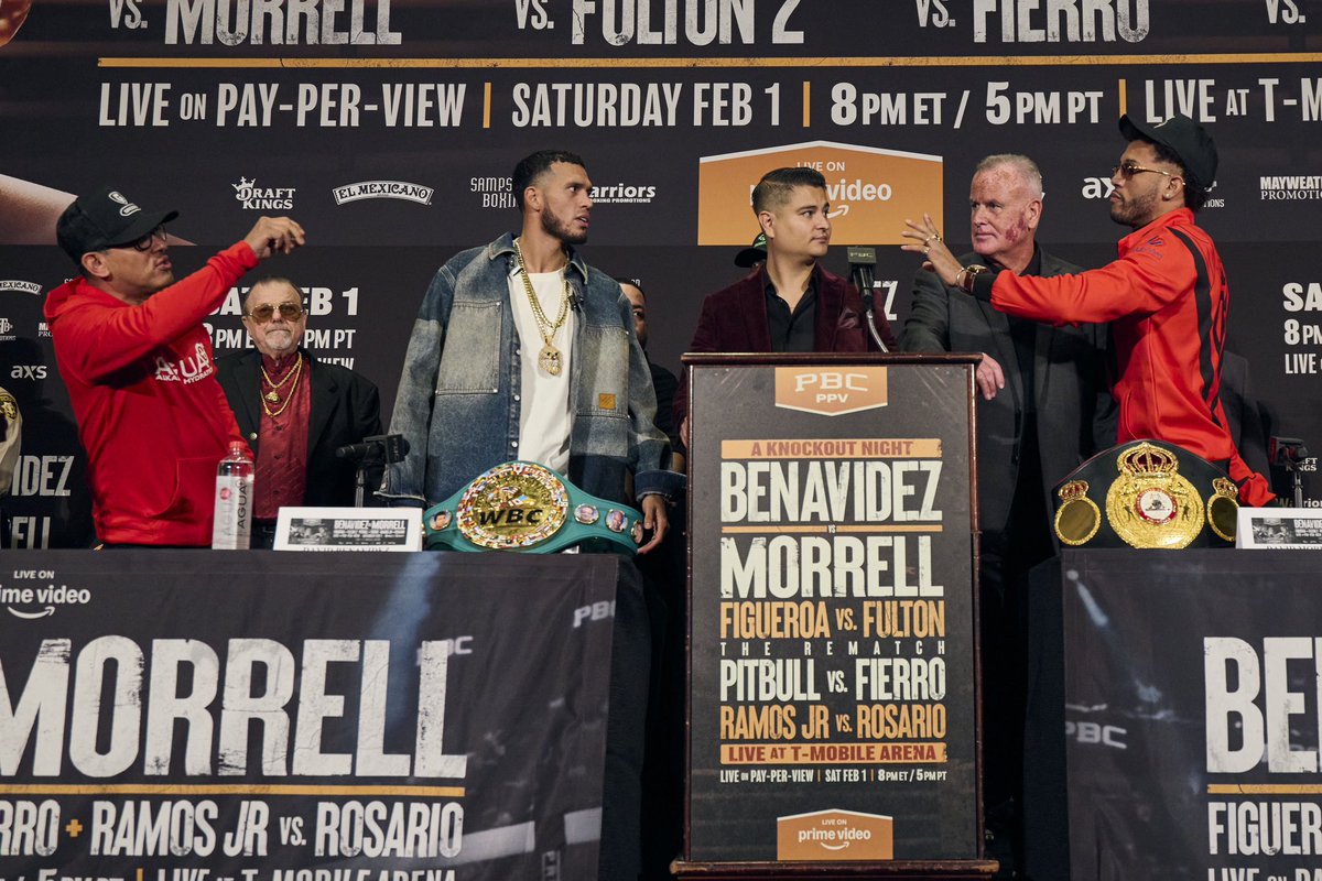NunanBoyPromo's tweet photo. “I’m going in there to try to hurt him in
every single round say’s Benavidez”
“I’m gonna end the myth that he’s a monster say’s David Morrell”
2 days to go!
#BenavidezMorrellJr #DavidBenavidez #DavidMorrellJr #PBCBoxing #AmazonPrime @premierboxing 📸 https://t.co/0kb7EXXzbU