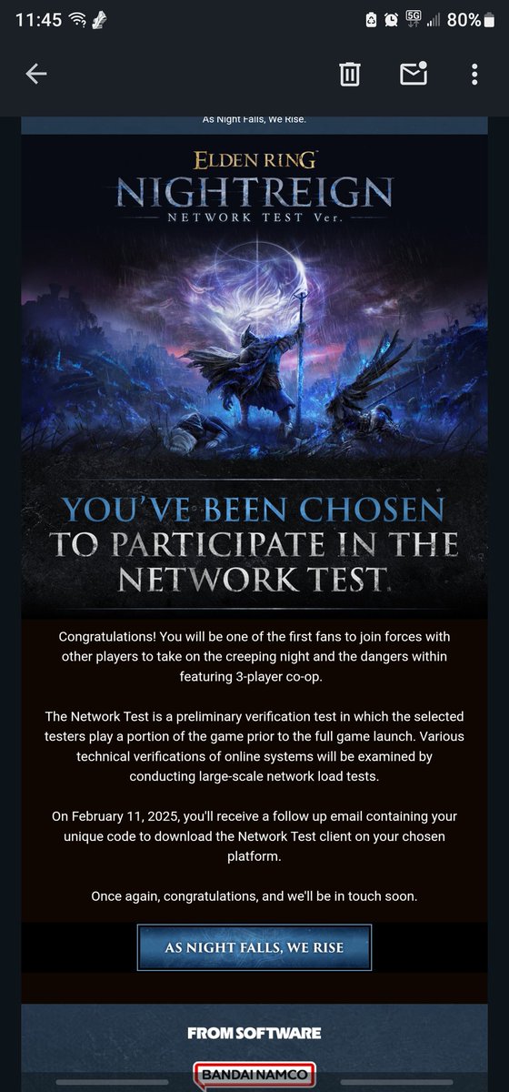 BornOfSithis's tweet photo. Got choosen!! :D Can't wait to experience this majestic dark beauty with the rest of you! #eldenringnightreign #BornOfSithis #videogames #PS5 https://t.co/yYt09b9aFh