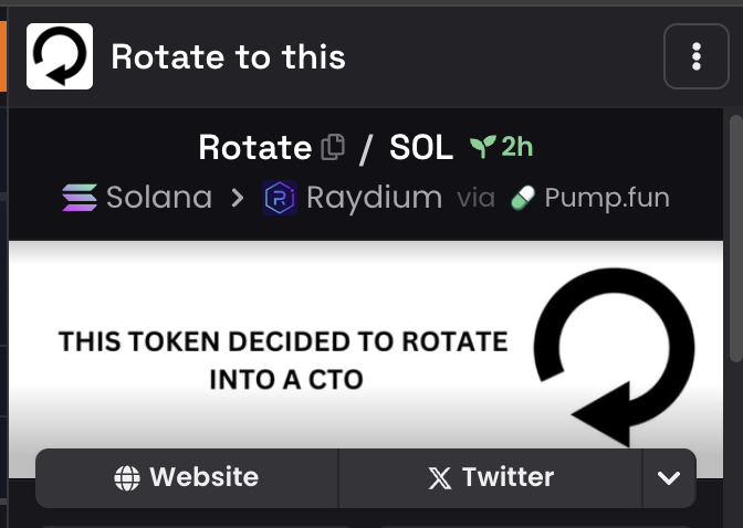 rotatesolana's tweet photo. Token updated 

Now the $rotate begins https://t.co/Aum7pGBRVk