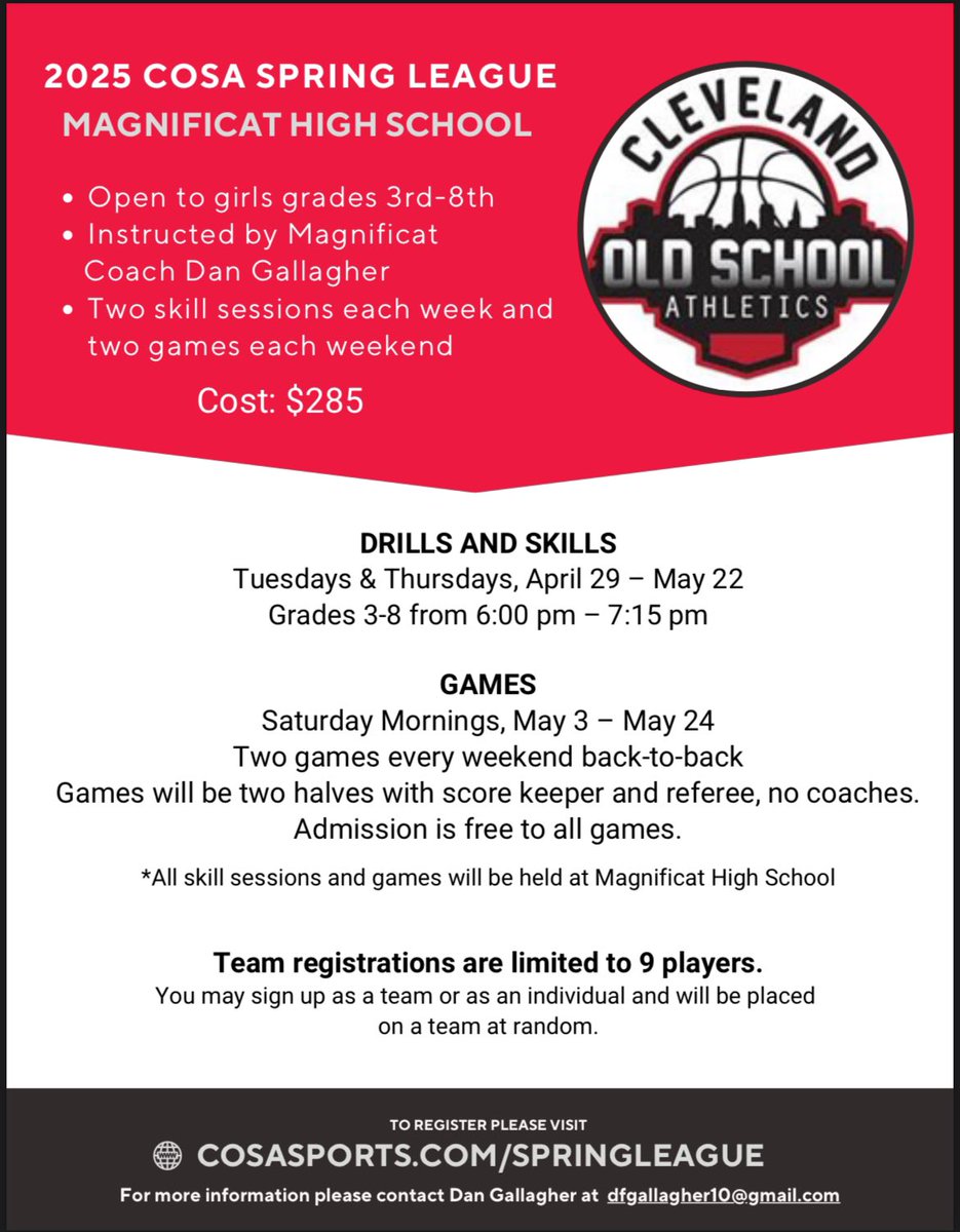 COSA Athletics tweet media