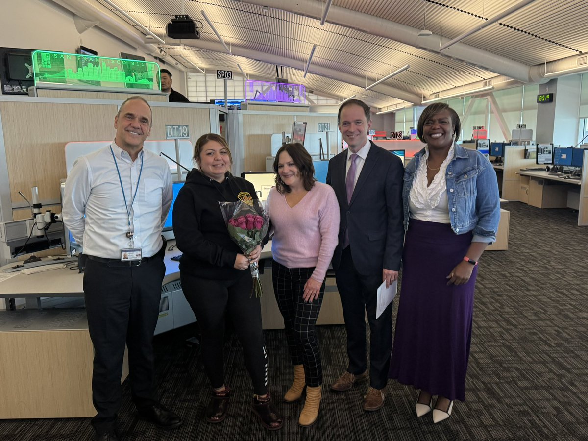 What a joy today to award Cathy Osorio Dispatcher of the Year!  Cathy was nominated based on her response to complicated call while on radio.  But Cathy has been a leader and example to many  during a particularly hard year, facing it with strength and helping so many others.