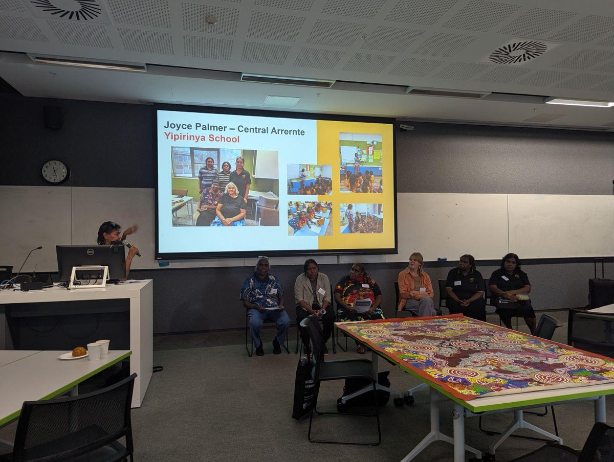 USYD Languages and Cultures (@usydslc) on Twitter photo We look back to #LCNAU2024 hosted at <a href="/Sydney_Uni/">University of Sydney</a> last Nov, as five passionate First Nations educators from <a href="/Batchelor_Inst/">Batchelor Institute</a> who presented their reflections on language teaching share about their experience in knowledge-sharing and growth at the colloquium: bit.ly/40S6KWu We look back to #LCNAU2024 hosted at <a href="/Sydney_Uni/">University of Sydney</a> last Nov, as five passionate First Nations educators from <a href="/Batchelor_Inst/">Batchelor Institute</a> who presented their reflections on language teaching share about their experience in knowledge-sharing and growth at the colloquium: bit.ly/40S6KWu