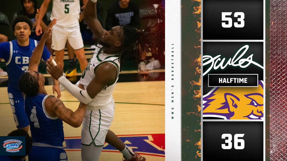 wwuowls's tweet photo. Owls led by as much as 20 points (48-28) and were in front for the final 13:54 of the 1st half. D'Mari Wiltz 14 pts, 5 asts, 4 rebs &amp; 1 stl, Henry Shannon III 13 pts, 8 rebs, 2 blks, 1 ast &amp; 1 stl and Nate Schwartze 10 pts, 2 rebs &amp; 2 asts. #TalonsUp https://t.co/LsDhaYxoMW