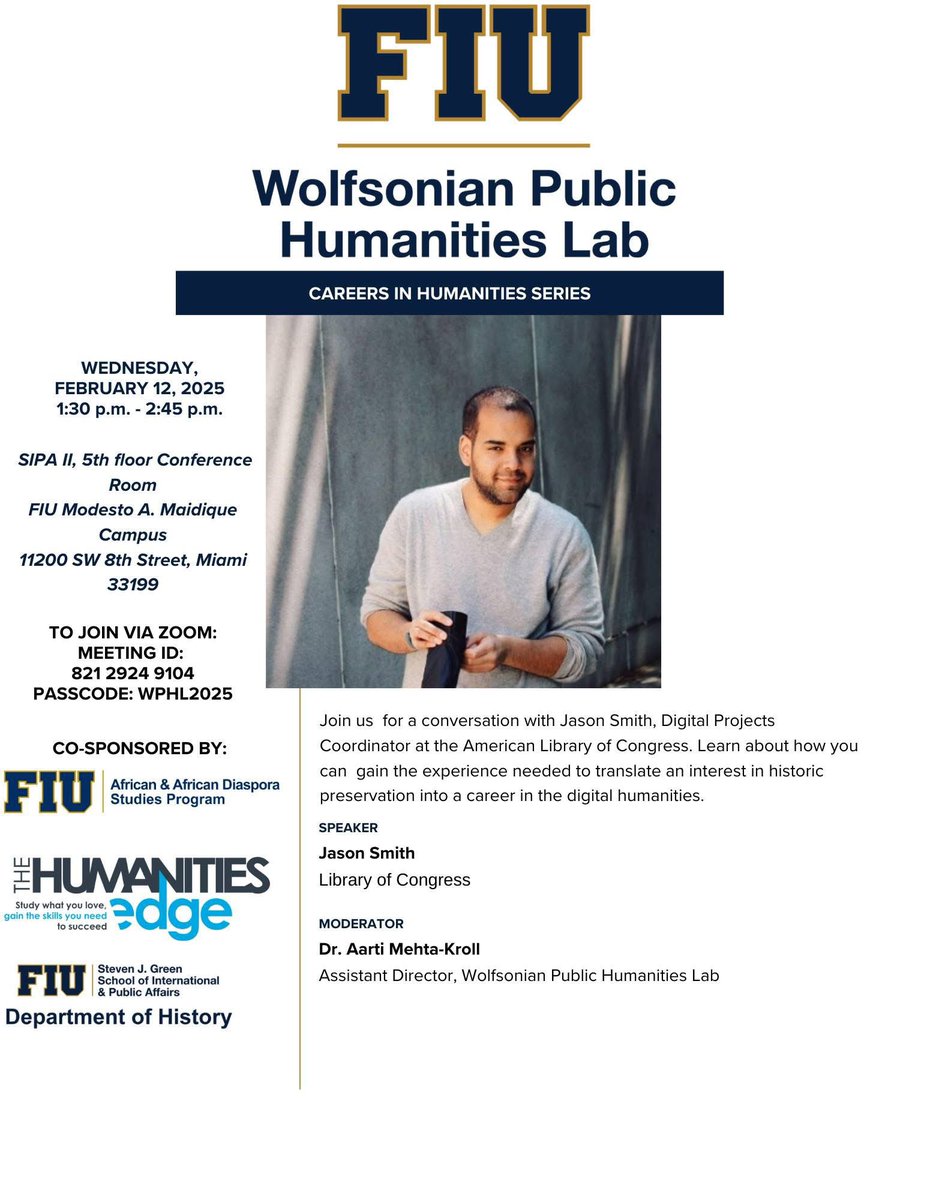 Public Humanities Lab (WPHL) at FIU tweet media