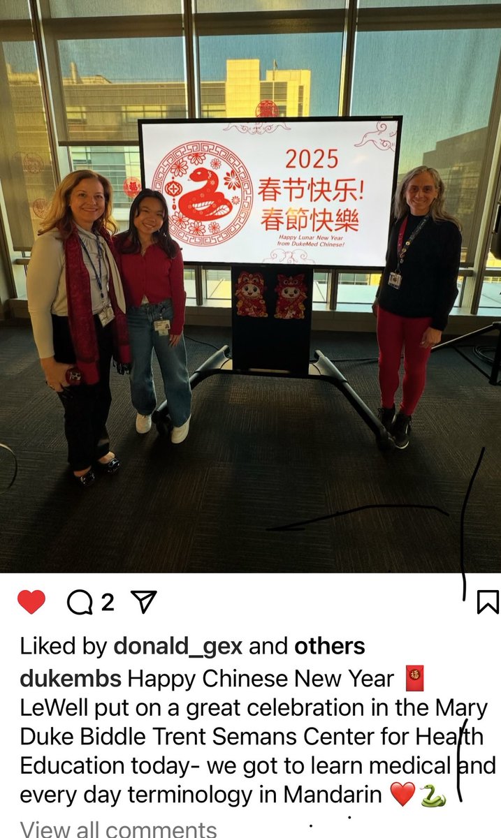 Kathryn Andolsek (@gme_md) on Twitter photo Thanks <a href="/DukeMBS/">Duke MBS</a> in helping your fellow students celebrate #LunarNewYear with <a href="/DukeMedSchool/">Duke University School of Medicine</a> <a href="/DukeMBSdoc/">MBS</a> @LeWell <a href="/GagliardiJane/">JPGagliardi</a> Thanks <a href="/DukeMBS/">Duke MBS</a> in helping your fellow students celebrate #LunarNewYear with <a href="/DukeMedSchool/">Duke University School of Medicine</a> <a href="/DukeMBSdoc/">MBS</a> @LeWell <a href="/GagliardiJane/">JPGagliardi</a>