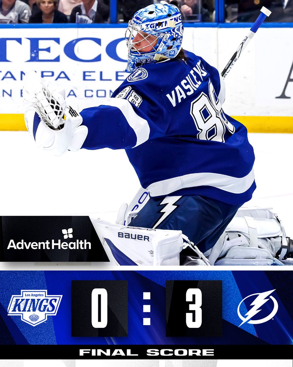 Snagged a dub ⚡️

#GoBolts | #LAKvsTBL