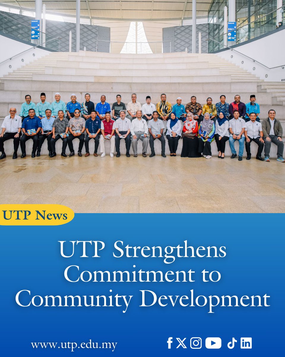 UTPOfficial's tweet photo. Stronger communities, brighter futures!  UTP continues to make a difference through impactful initiatives.

https://t.co/hnFdQXocUW

#UTPinMe #SustainableImpact https://t.co/dUKGqlCxED