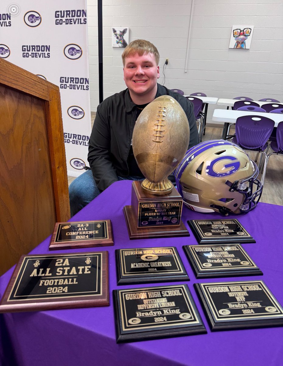 Blessed to be a Gurdon Go Devil! #Class25 #BeGreat <a href="/_austenhalliday/">Coach Halliday</a> <a href="/JaredNMorrow/">Jared Morrow</a> <a href="/JakeNorwood13F/">Jake Norwood</a> <a href="/GPSD71743/">Gurdon Public Schools</a> <a href="/coachofpdc/">Brad Harris</a> <a href="/PaulSimmonsHU/">Paul Simmons</a>