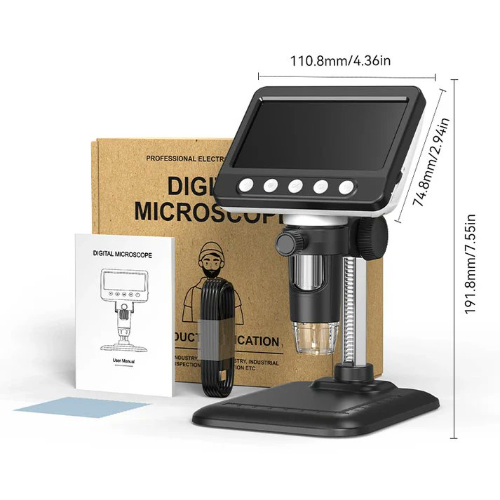 Shop_Simply_E's tweet photo. Ever think your desk is clean, but it’s actually a dust bunny jungle?  With this digital microscope, zoom in 1000x to see what’s REALLY going on. inspecting jewelry, 

Get it now at: https://t.co/wRpQfkOQVK

#microscope #sciencefun #magnification #electronics  #SimplyEverything https://t.co/K6Cpl9ewGS