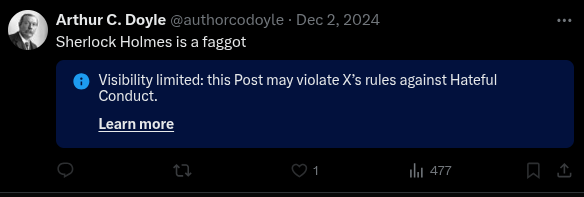 authorcodoyle's tweet photo. A reminder. https://t.co/5KieskZC9o