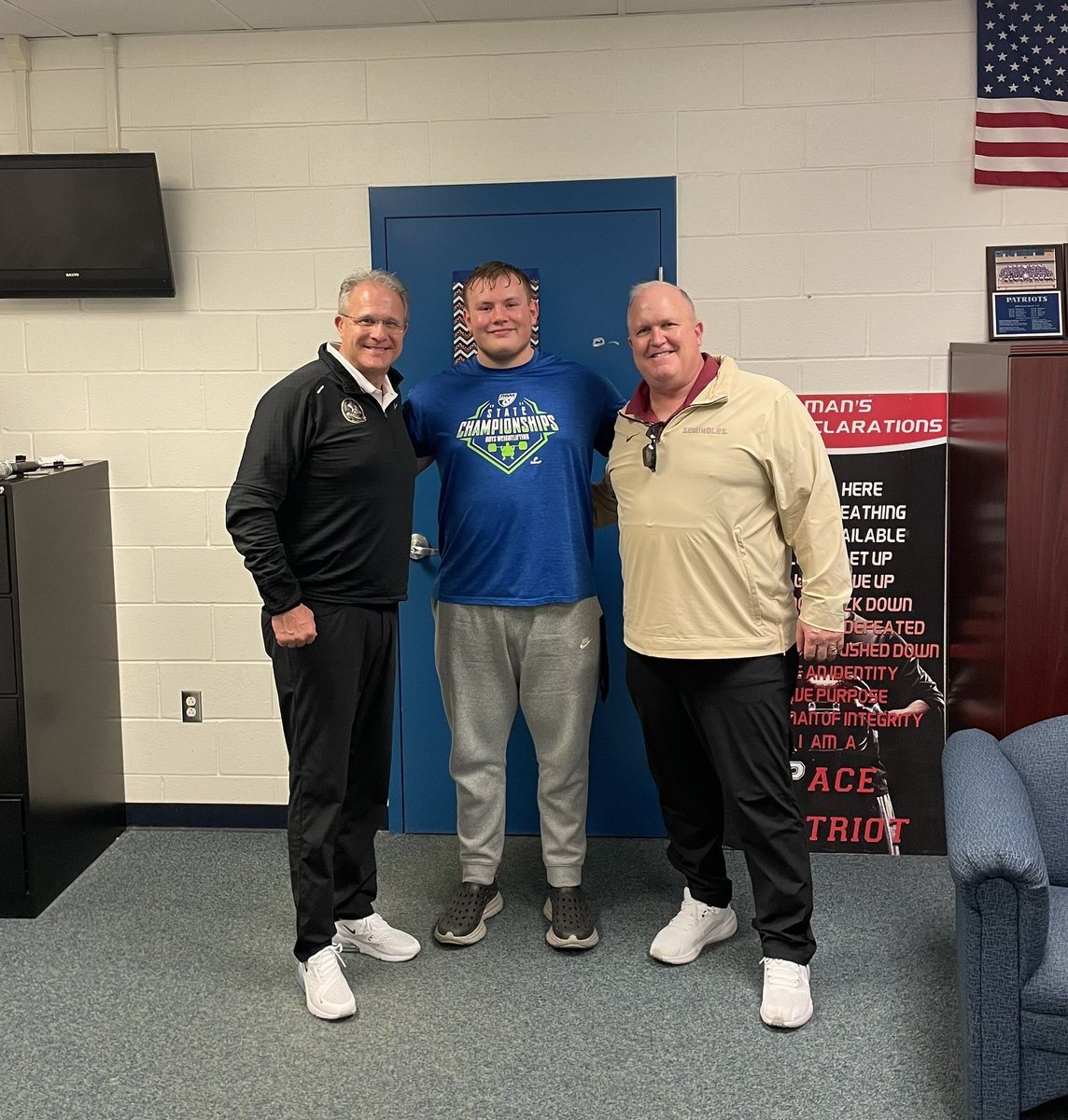 GRANT WISE 2026 (@grock64) on Twitter photo Had another great visit this afternoon with Coach Malzahn and Coach Hand‼️🍢 <a href="/Coach_Norvell/">Mike Norvell</a> <a href="/CoachHand/">Herb Hand</a> <a href="/CoachGusMalzahn/">Coach Gus Malzahn</a> <a href="/ChuckCantor/">Chuck Cantor</a> <a href="/FSU_Recruiting/">Seminoles Recruiting</a> <a href="/FSUFootball/">FSU Football</a>
<a href="/PaceHSfootball/">Pace High Football</a> Had another great visit this afternoon with Coach Malzahn and Coach Hand‼️🍢 <a href="/Coach_Norvell/">Mike Norvell</a> <a href="/CoachHand/">Herb Hand</a> <a href="/CoachGusMalzahn/">Coach Gus Malzahn</a> <a href="/ChuckCantor/">Chuck Cantor</a> <a href="/FSU_Recruiting/">Seminoles Recruiting</a> <a href="/FSUFootball/">FSU Football</a>
<a href="/PaceHSfootball/">Pace High Football</a>