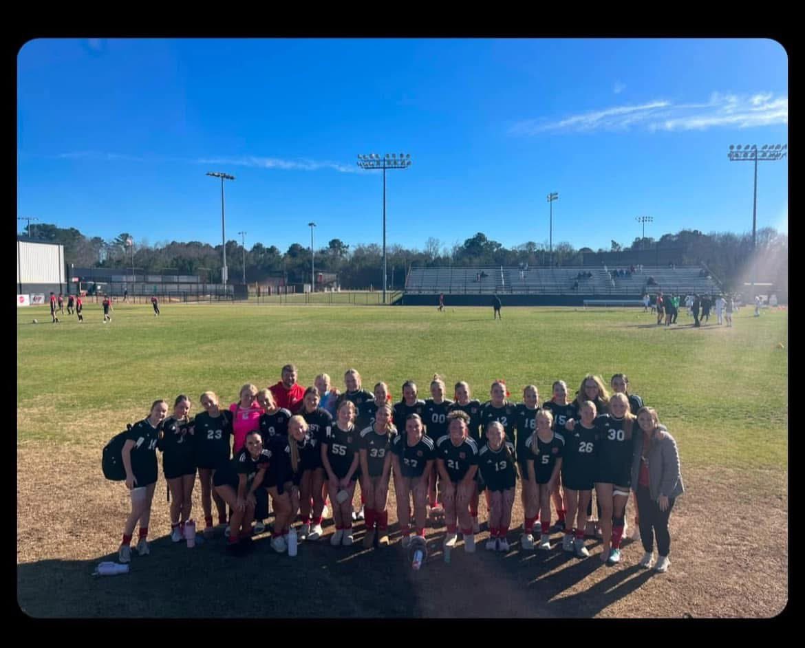 WestLauderdale1's tweet photo. On to the 2nd Round for the Lady Knights Soccer team………Congratulations on the win over Shannon tonight. #uKnighted https://t.co/hYNlBGpe92