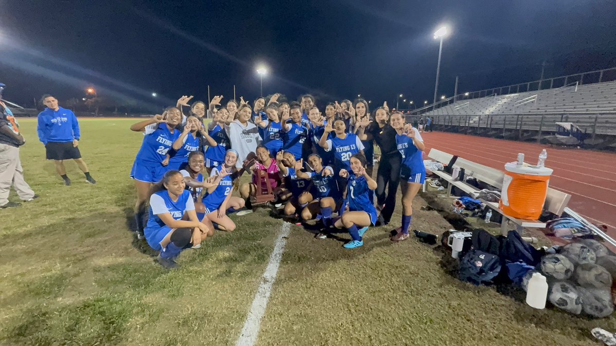 District Champs 🏆 
3 titles in row for the Lady Ls Soccer Team