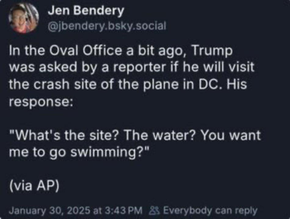 One of these things is not like the others 

(because the others have more basic human compassion in their pinky nails than Trump could ever pretend to have) 

🤬 #TrumpIsUnfit #DCACrash
