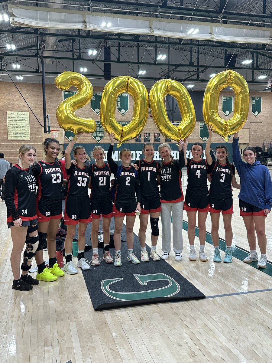 RidersGirlHoops's tweet photo. Congratulations to Audrey Barth!!! 2,000 Varsity points as a Junior! We’re so proud of you.  #thesa #strongandcourageous #1 @audrey_barth_  @NCHBCNextLevel https://t.co/WdhQyftTcC