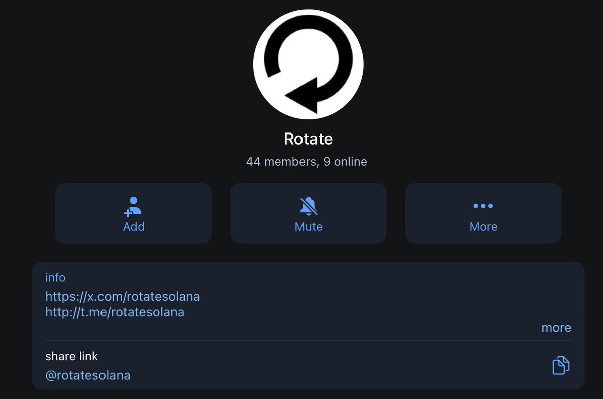 rotatesolana's tweet photo. What we've accomplished so far:

- Dex updated
- Socials created: 
x - @rotatesolana 
telegram - https://t.co/Qq4UtdDeb2
- Memes contest
- Boost 

Now let's grow and make others $rotate https://t.co/kZUlNK9pQK