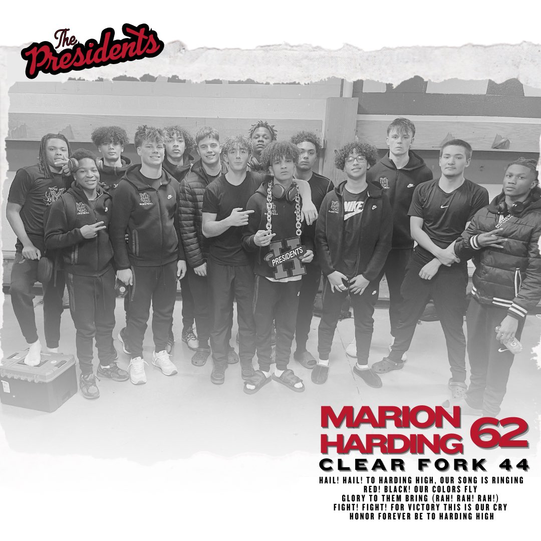 Marion Harding Boys Basketball (@prexyhoops) on Twitter photo Kayden Paz is tonight’s JYD w 3 3s & 13pts! KP was strong on both sides of the ball, anchoring our TEAM offense & bringing some sticky defense. This pushes us to 15-3 (9-2)!
We are Home @ GrantMS (home of the ‘63 state runner up team) Saturday 7:15p
<a href="/HardingPrexies/">Harding Presidents</a> <a href="/McMotorsport/">Rob McCurdy</a> Kayden Paz is tonight’s JYD w 3 3s & 13pts! KP was strong on both sides of the ball, anchoring our TEAM offense & bringing some sticky defense. This pushes us to 15-3 (9-2)!
We are Home @ GrantMS (home of the ‘63 state runner up team) Saturday 7:15p
<a href="/HardingPrexies/">Harding Presidents</a> <a href="/McMotorsport/">Rob McCurdy</a>