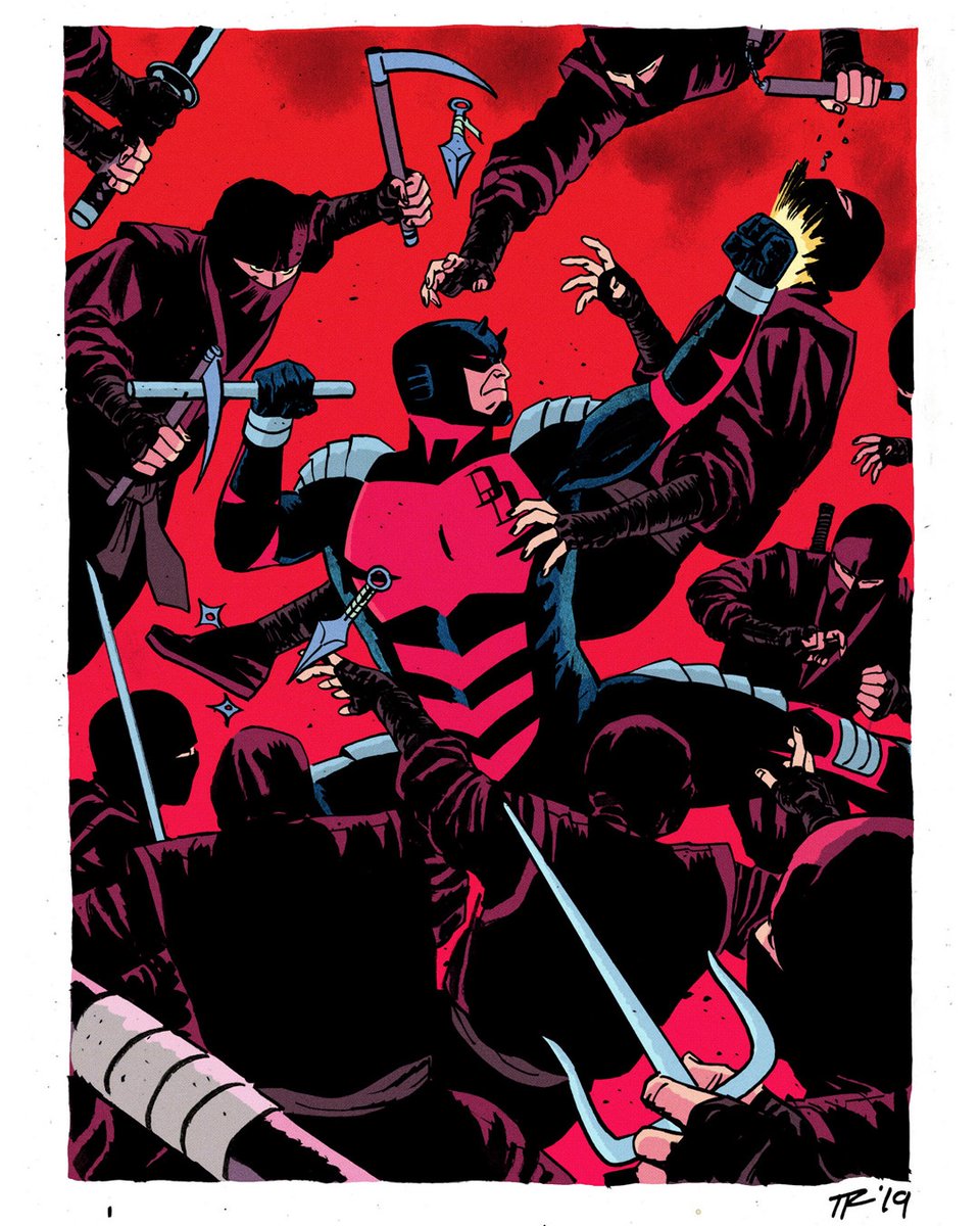 danleecomics's tweet photo. Back in 2019, the amazing @tomreillyart kindly let me add some colour to this amazing 90s era Daredevil piece. LOVE that costume. Tom’s current work on the G.I.Joe books is incredible!
.
#daredevil #tomreilly #marvel #mcu #comics #comicbooks #comicart #ninja https://t.co/haySQhrJ6M