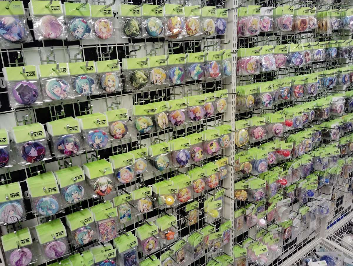 コーナー紹介】 プロジェクトセカイ 当店では、プロセカグッズの買取