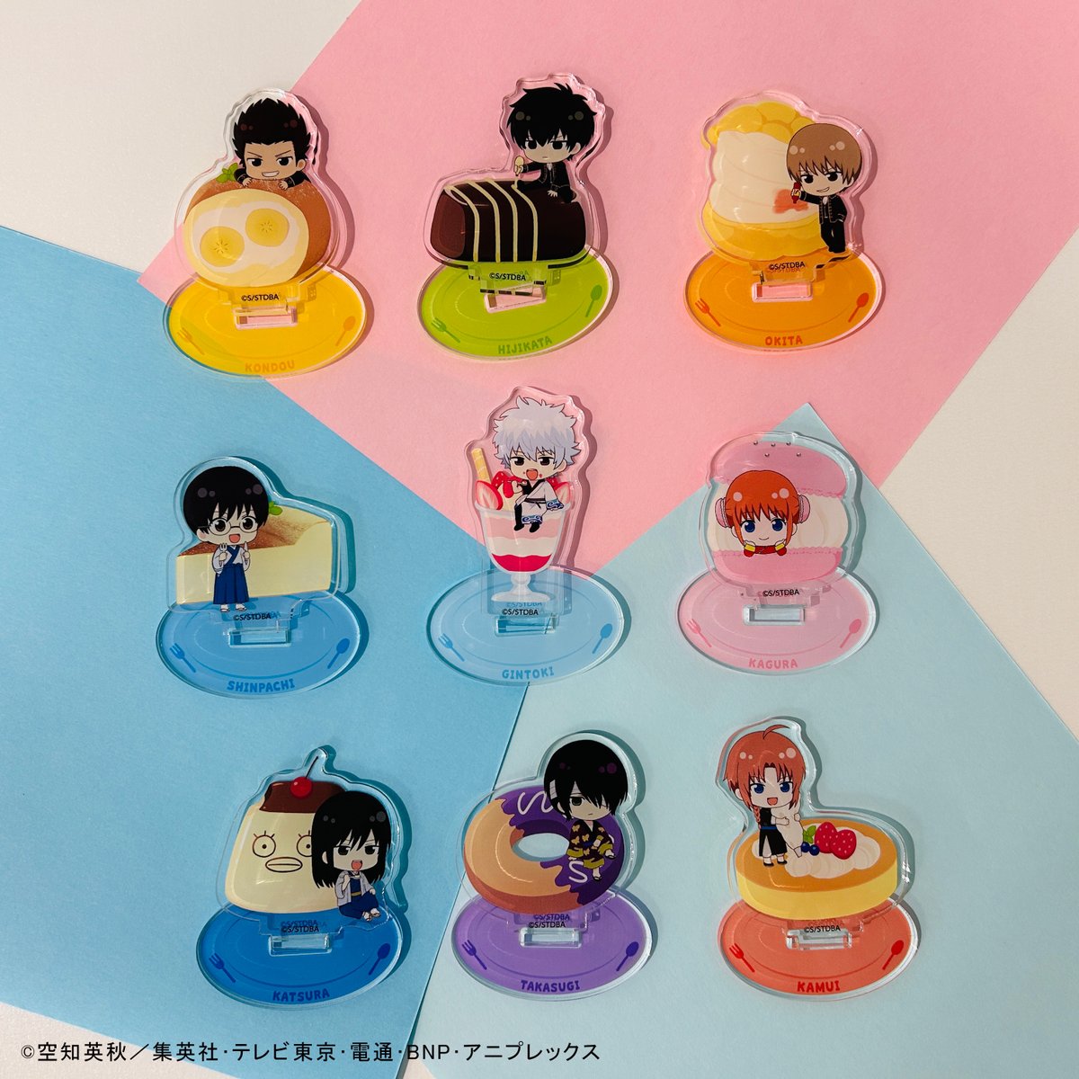 🔸コラボグッズのご紹介🔸 #銀魂× #まねきねこ より、 描き下ろし