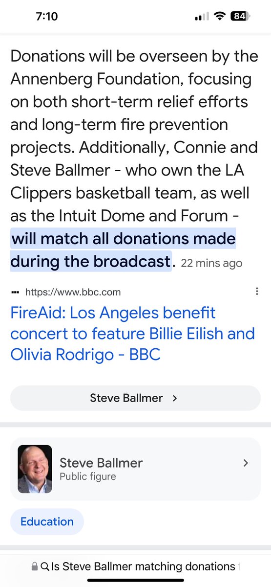 How to be a billionaire 101. Thank you 🙏🏽 #FireAid