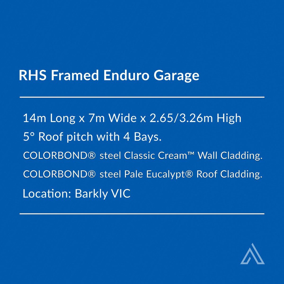 aline_systems's tweet photo. RHS Framed Enduro Garage.
Thinking about building and not sure where to start... reach out today to discuss your shed dreams.
🌐 https://t.co/ElCGiTRtjn
#colorbondsteel #bluescopesteel #sheds #garages #skillionroof https://t.co/XOn6YdLeCa