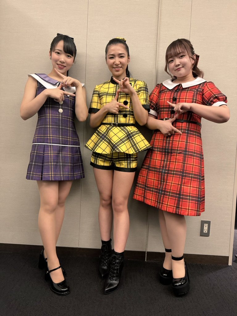 昨日は #3人娘Z ‼️で #IDOLSUPERLIVE でした❣️ はじめての雰囲気で
