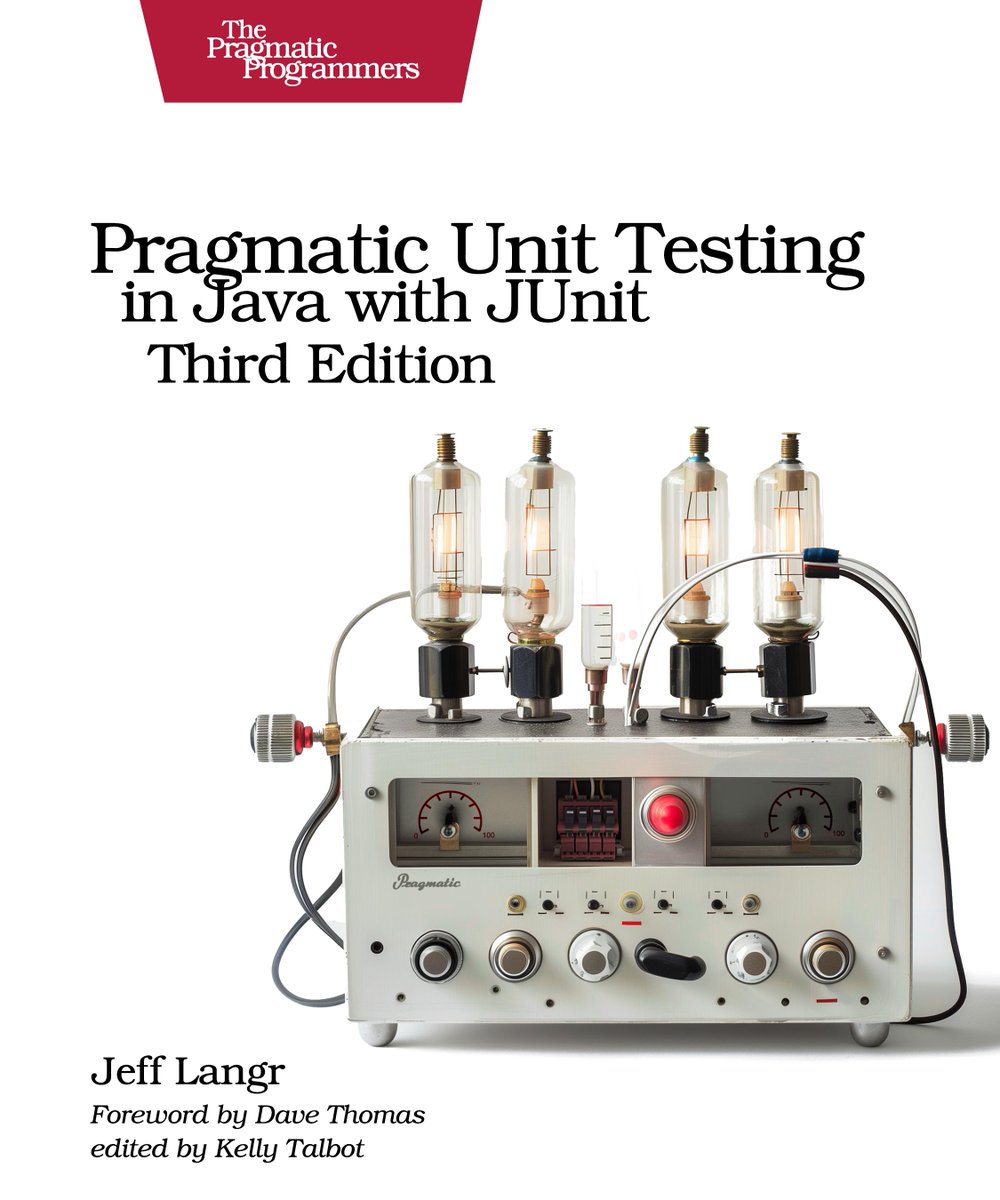 pragmaticmarg's tweet image. Bonus content from Pragmatic Unit Testing in Java, Third Edition. Jeff explores how embedding invariant checks within your classes can help catch subtle bugs early.

🔗 Read more: langrsoft.com/2025/01/28/inv…
📗 ebook: pragprog.com/titles/utj3

#Java #unittesting #TDD