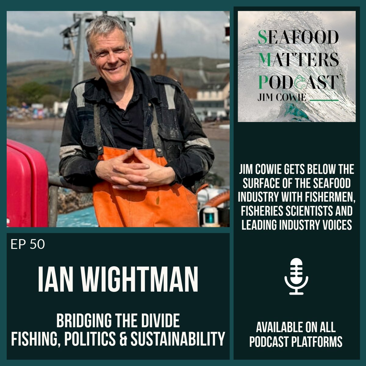 SeafoodMatters's tweet image. Fisherman Ian Wightman shares his challenges working with government, environmentalists, and fishing groups for a sustainable future. #Fishing