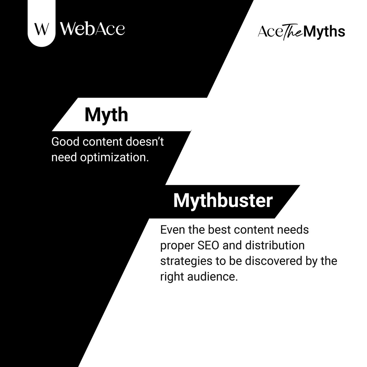WebAce_India's tweet image. 🚨 Myth Alert: Great content needs optimization! Without SEO &amp;amp; distribution, even the best content can go unnoticed. Let WebAce boost your content’s visibility. #WebAce #SEO #Marketing