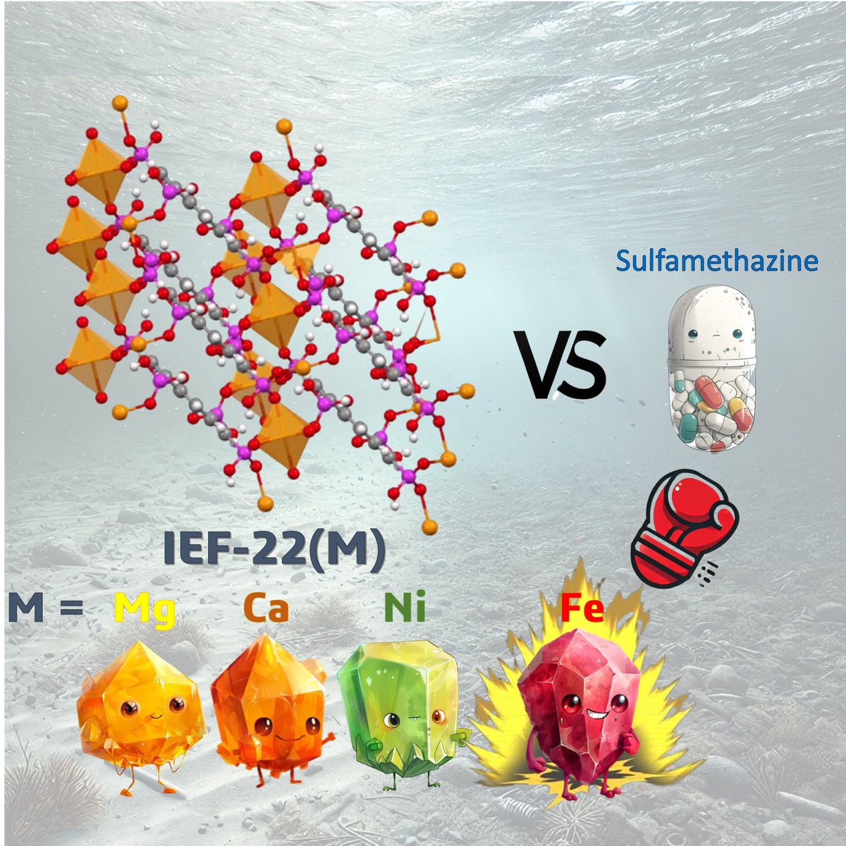 HOT NEWS‼️‼️ A new paper at APMU:
Pyrene phosphonate MOFs for efficient degradation of sulfamethazine in wastewater"🧽💊🫧🫧🌍🌍

🔗lnkd.in/dR5dyxH4

<a href="/IMDEA_Energia/">IMDEA Energia</a> @MOFers